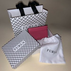 Furla Credit Card Case Pink